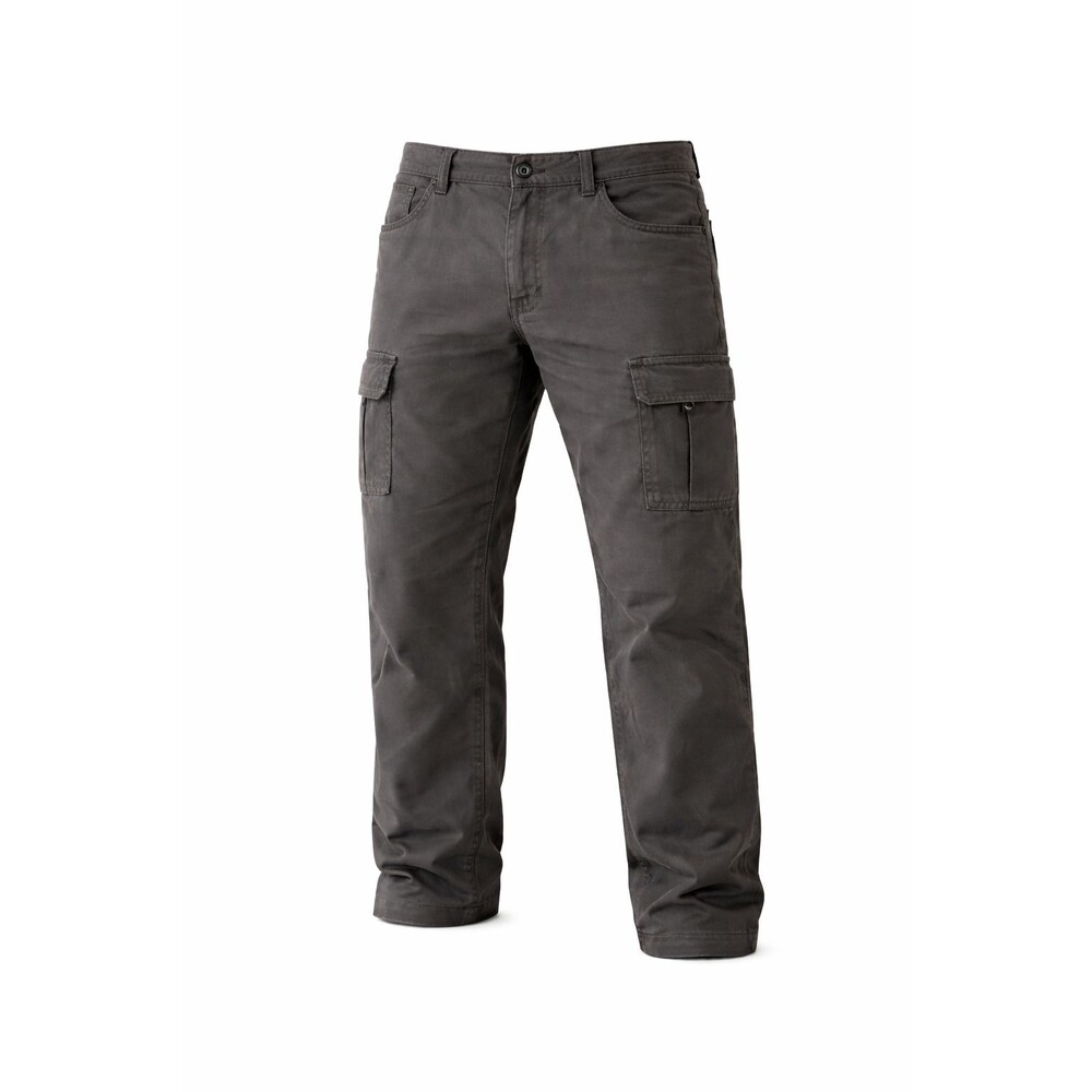 Wrangler CARE307 Men’s Cargo Pants Charcoal Gray Utility Workwear